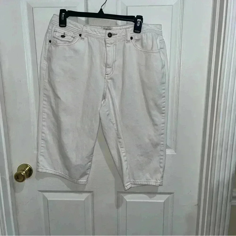 St. John’s bay jean shorts sz 12